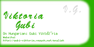 viktoria gubi business card